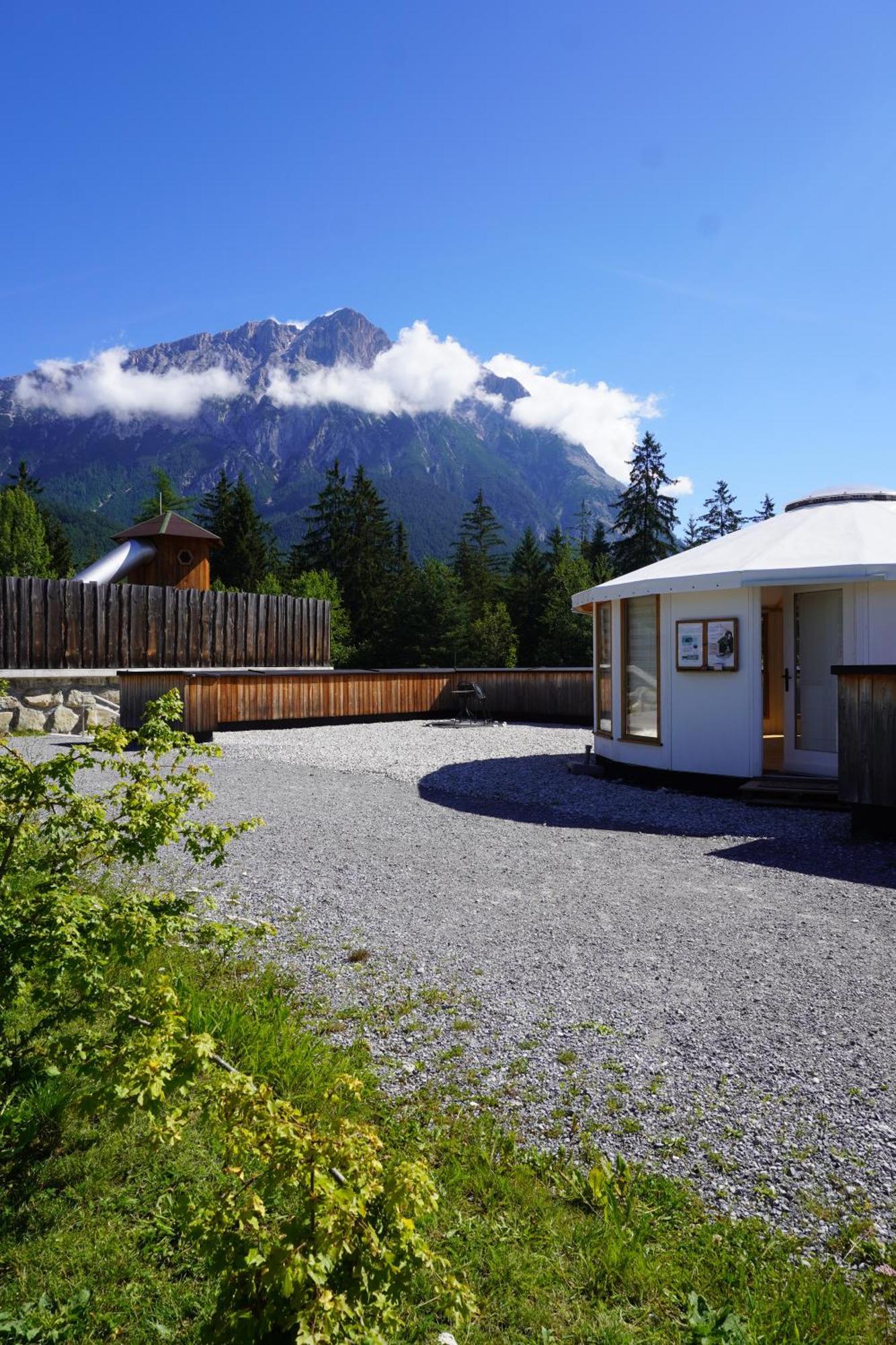 Wildermieming Gerhardhof - Zimmer Glamping Camping מראה חיצוני תמונה